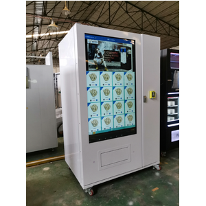 touch screen vape E-cigarette vending machine with advertisement